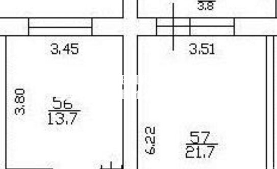 Продажа 1-комн квартиры на вторичном рынке ул Нахимова,  д. 1