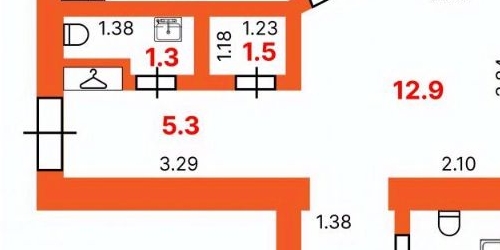 3-комн квартира Морская набережная, 35к6
