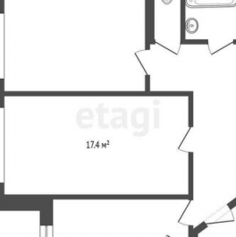 Продажа 2-комн квартиры на вторичном рынке Золотово, ул Московская,  д. 7