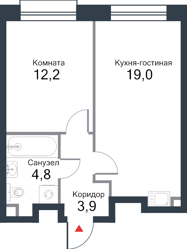 Продажа 1-комн квартиры в новостройке Москва г., Речников ул.,  к. 12