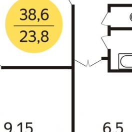 Продажа 2-комн квартиры на вторичном рынке ул Авангардная,  д. 14Б
