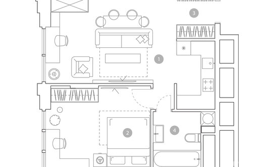 Продажа 2-комн квартиры на вторичном рынке ул Миклухо-Маклая,  д. 21Б,  к. 1