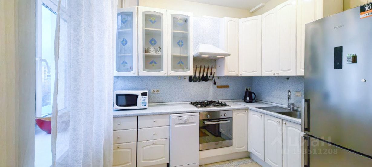 Аренда 3-комн квартиры на вторичном рынке 3-я Фрунзенская улица, 6