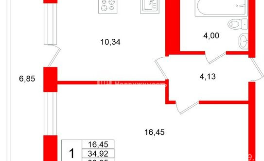 Продажа 1-комн квартиры на вторичном рынке Кудрово г, Европейский пр-кт,  д. 5
