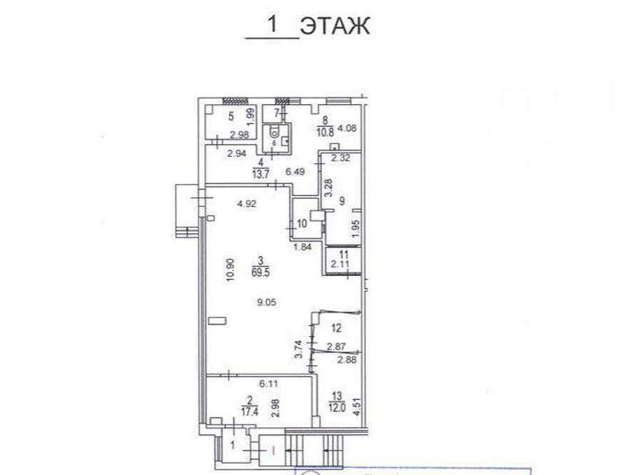 Аренда торгового помещения Академика Челомея улица,  д. 4,  к. Б