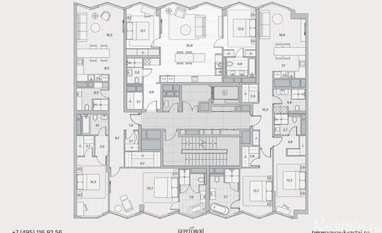 Продажа 3-комн квартиры на вторичном рынке Береговой проезд,  д. 2,  к. 17