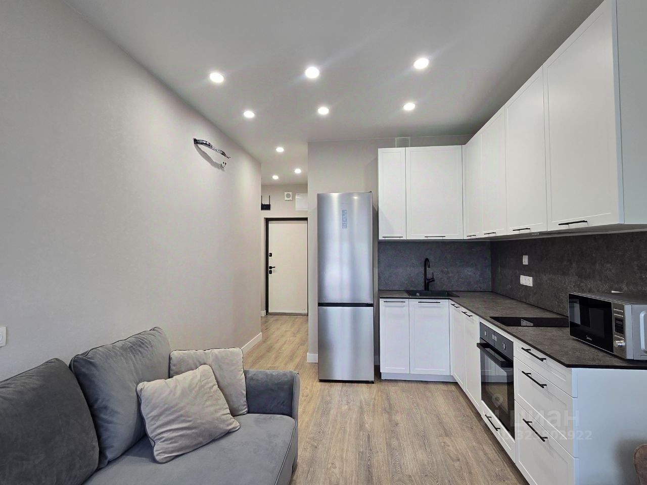 Аренда 1-комн квартиры на вторичном рынке Заречье пгт, улица Луговая, 6к1