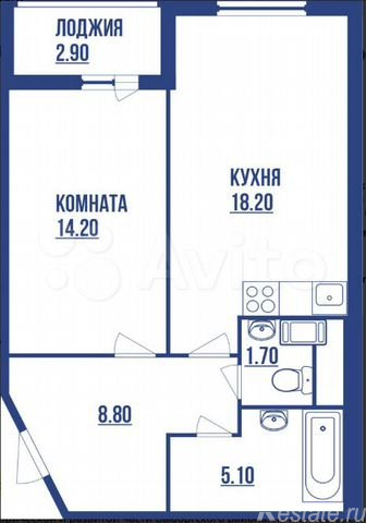 Продажа 1-комн квартиры в новостройке Московский пр-кт,  д. 72 литМ