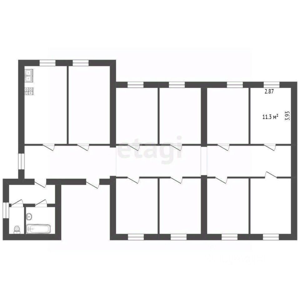 Продажа комнаты Офицерский переулок, 8б