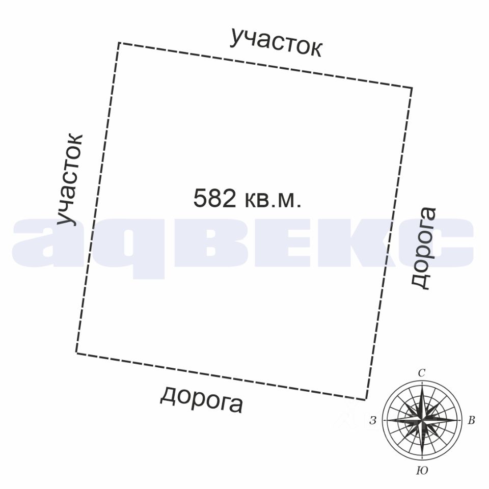 Продажа земли Восход садоводческий массив, Кировец-3/7 СНТ, аллея 3-я,  д. 25