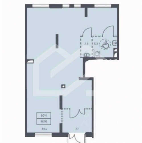 Помещение свободного назначения Мытищи г, Стрельбище Динамо ул,  д. 10