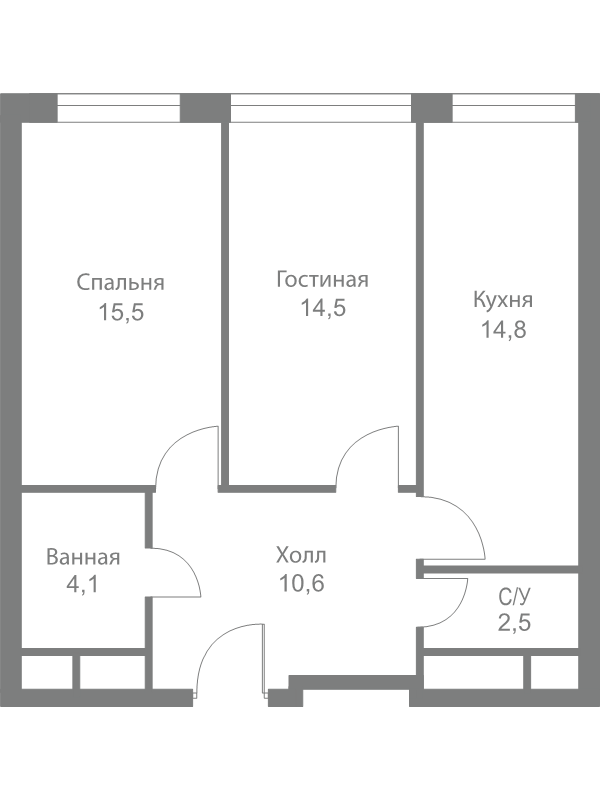Продажа 2-комн квартиры в новостройке Москва г., Сколковское ш.,  к. 4