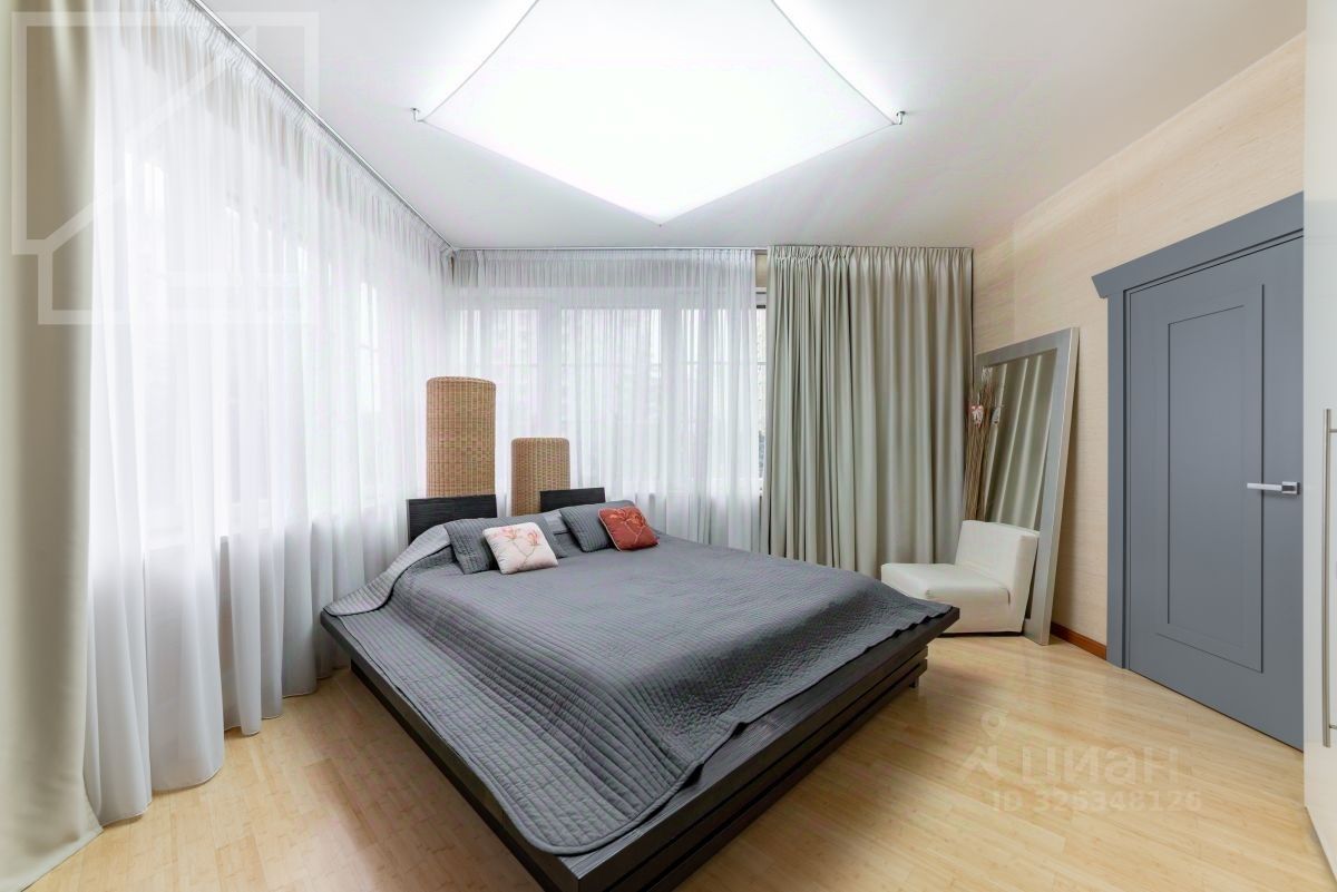 Аренда 3-комн квартиры на вторичном рынке 1-й Смоленский переулок, 17