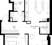 Продать Квартиры в новостройке Москва г., Верейская ул.   Indigo 1