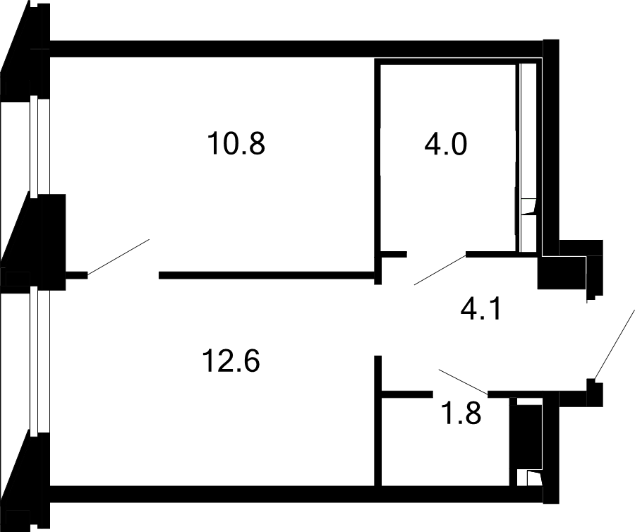 Продажа 1-комн квартиры в новостройке Коммунарка п., Бачуринская ул.,  к. 1