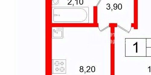 1-комн квартира проспект Энергетиков, 46К1