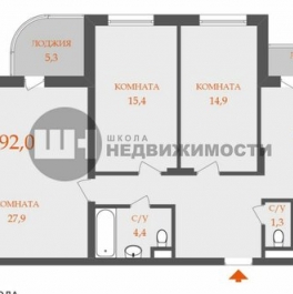 Продажа 2-комн квартиры на вторичном рынке Образцовая улица,  д. 3