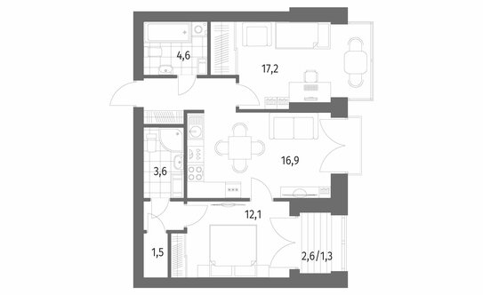 Продажа 4-комн квартиры на вторичном рынке Большевиков пр-кт,  д. 4 к1