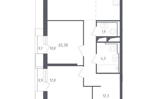 Продажа 2-комн квартиры на вторичном рынке Красногорск, улица Тенистых Аллей,  д. 3 к3