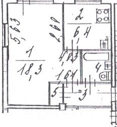 1-комн квартира улица Замшина, 9