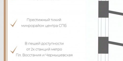 3-комн квартира переулок Басков, 41/29