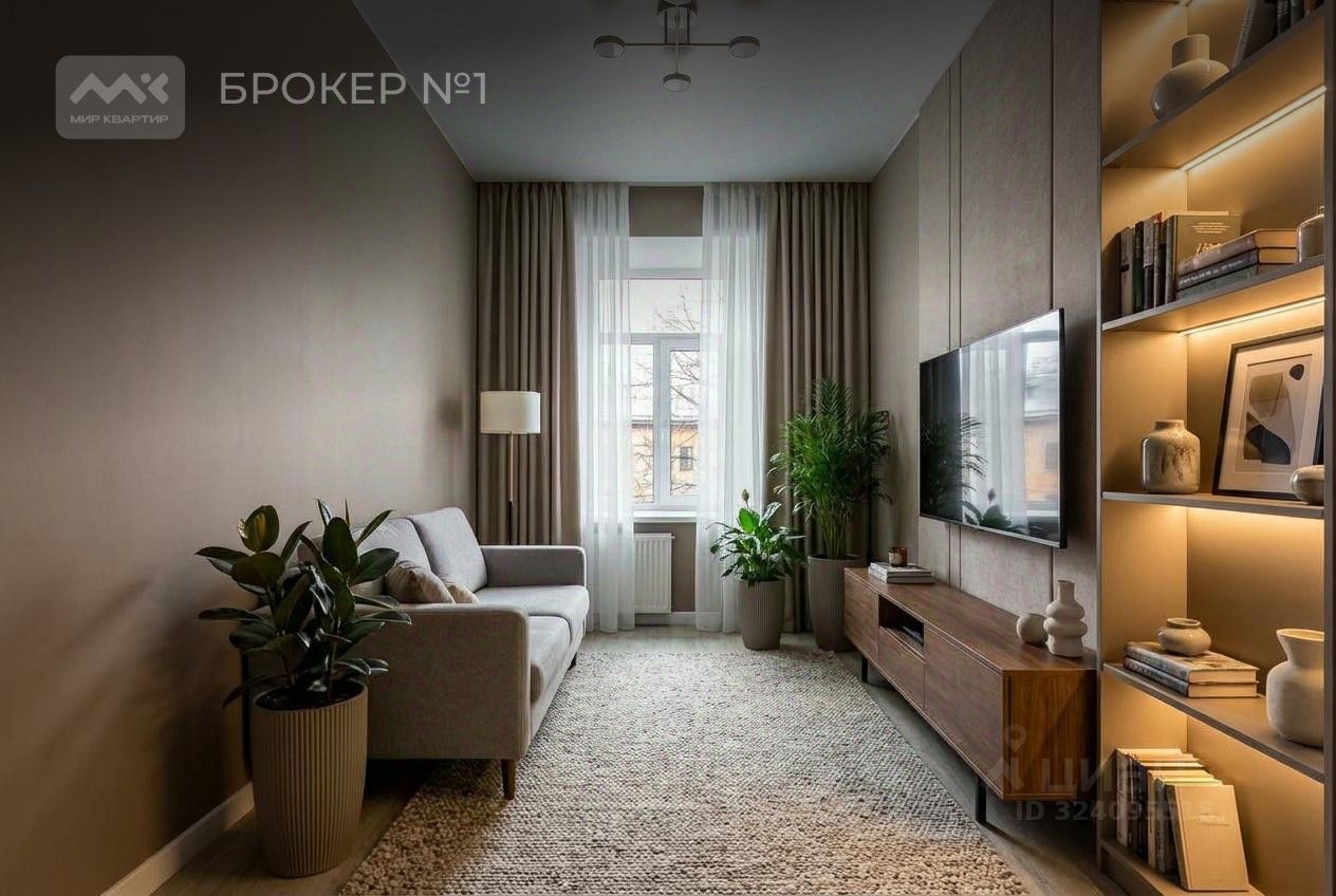 Продажа 3-комн квартиры на вторичном рынке 5-я Васильевского острова линия, 56Б