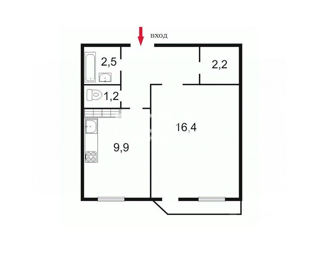 Продажа 1-комн квартиры на вторичном рынке Северный проспект, 10К1