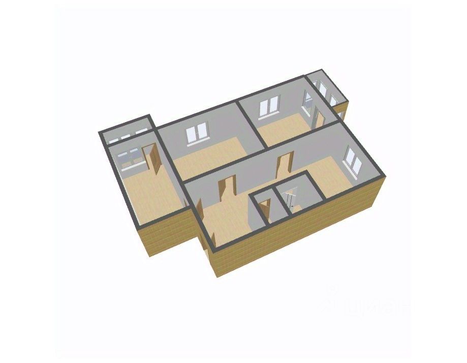 Продажа 3-комн квартиры на вторичном рынке Кировск, Краснофлотская улица, 5