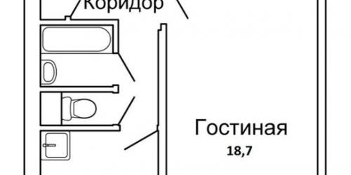 1-комн квартира Новочеркасский б-р,  д. 14