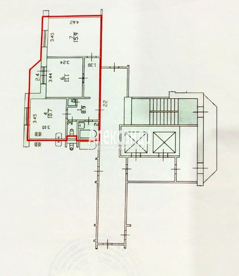Продажа 2-комн квартиры на вторичном рынке улица Савушкина, 130К1