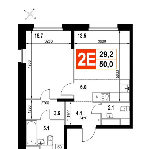 1-комн квартира Мытищи г., Пионерская ул.,  к. 2.5