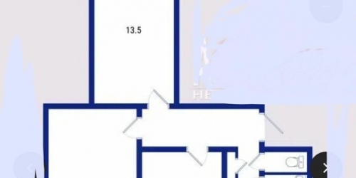 3-комн квартира ул Прокофьева,  д. 1