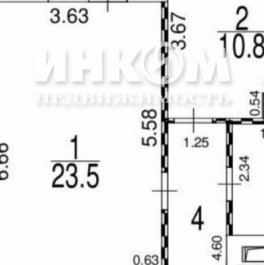 Продажа 1-комн квартиры на вторичном рынке ул Милашенкова,  д. 7,  к. 3