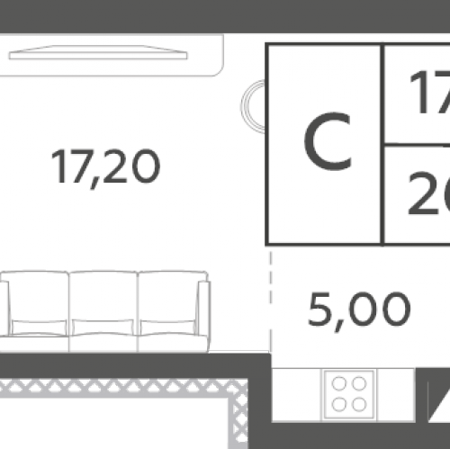 Студия Москва г., Генерала Дорохова пр-кт,  к. ENERGY