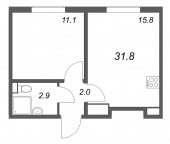 Продать Квартиры в новостройке Ковалево п., Поперечная ул.   4