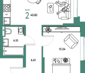 Продать Квартиры в новостройке Мытищи г., Комарова ул.   Дом Перов
