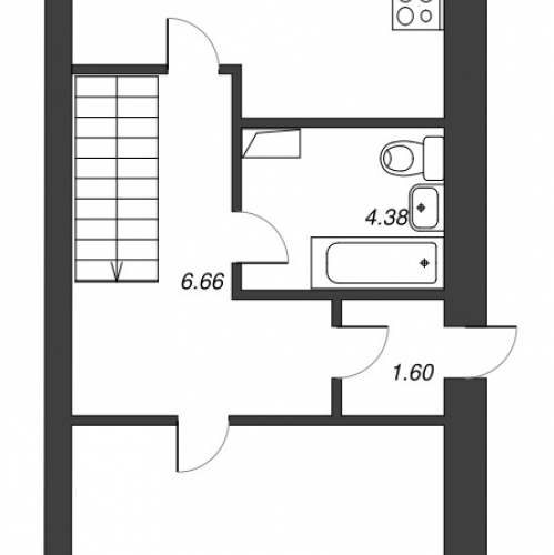 4-комн квартира Федоровское д., Шоссейная ул.,  к. 13
