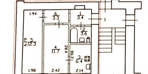 2-комн квартира улица Беринга,  д. 3