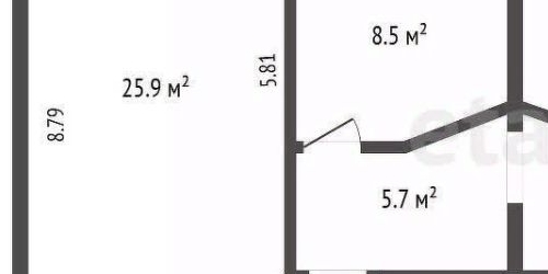 4-комн квартира улица Шкулева, 9К2