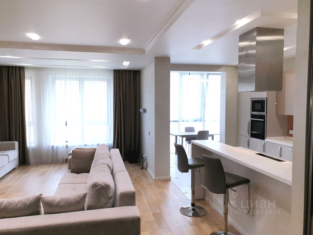 Аренда 2-комн квартиры на вторичном рынке Ленинский проспект, 107к1