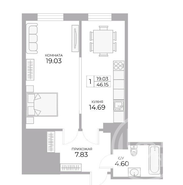 Продажа 1-комн квартиры на вторичном рынке Таллинская ул. ,  д. 11