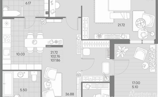 Продажа 2-комн квартиры на вторичном рынке 12-я линия,  д. 43