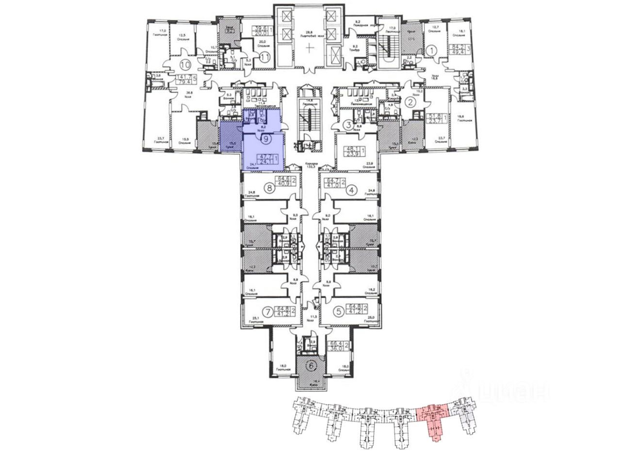 Продажа 1-комн квартиры на вторичном рынке Хорошевское шоссе, 12к1