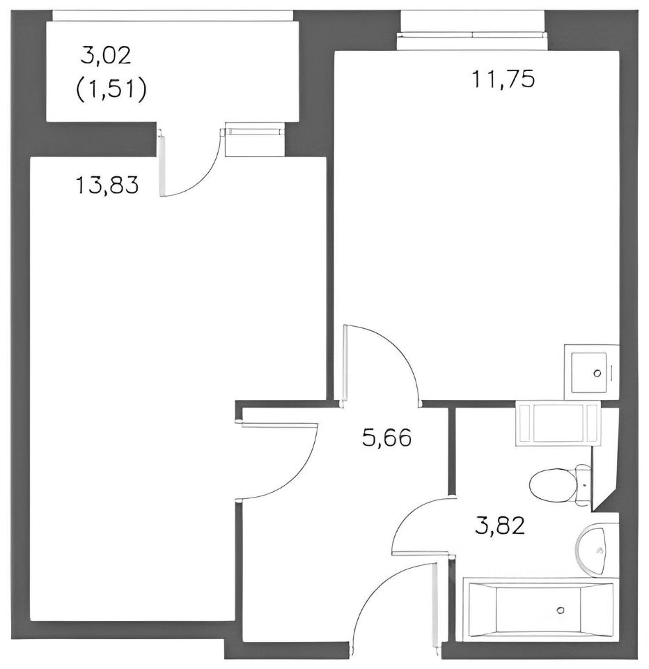 Продажа 1-комн квартиры на вторичном рынке улица Логинова, 7к1