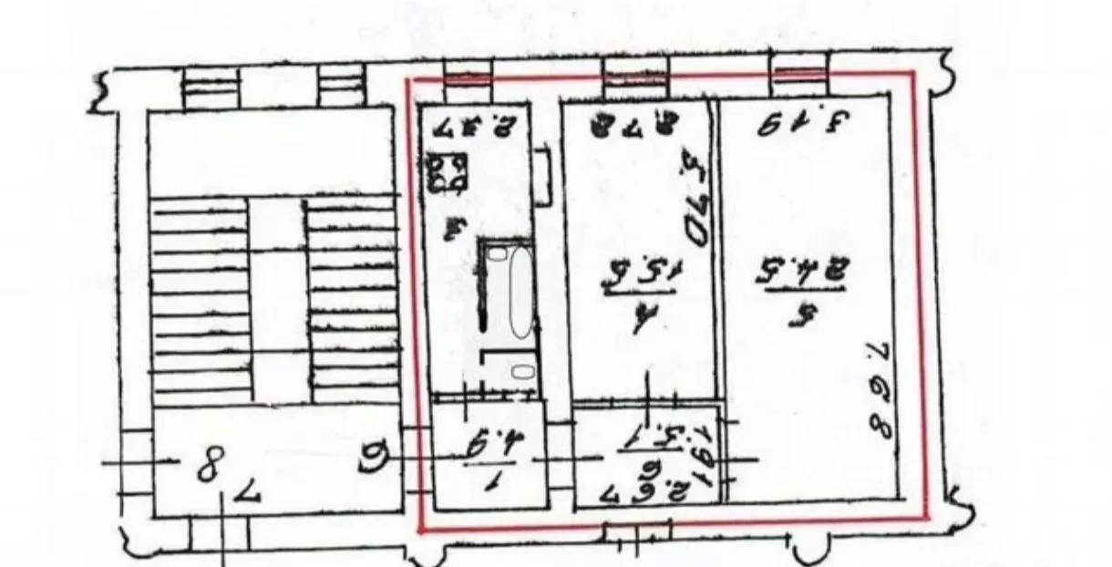 Продажа 2-комн квартиры на вторичном рынке Гороховая улица, 45