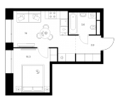 Продать Квартиры в новостройке Москва г., Ильменский проезд   1.1.1