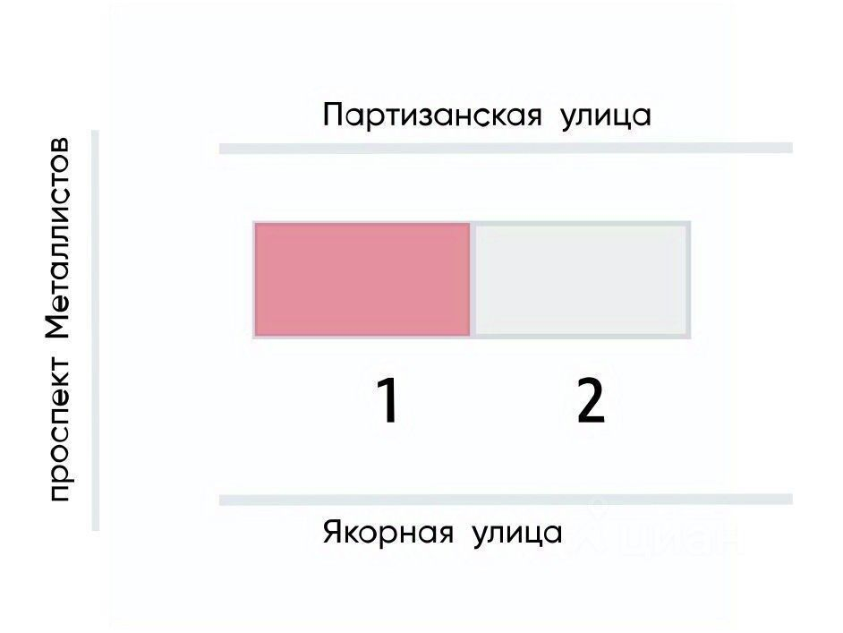 Продажа офиса Партизанская улица