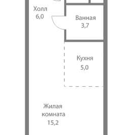 Продажа студии Москва г., Сколковское ш.,  к. 4