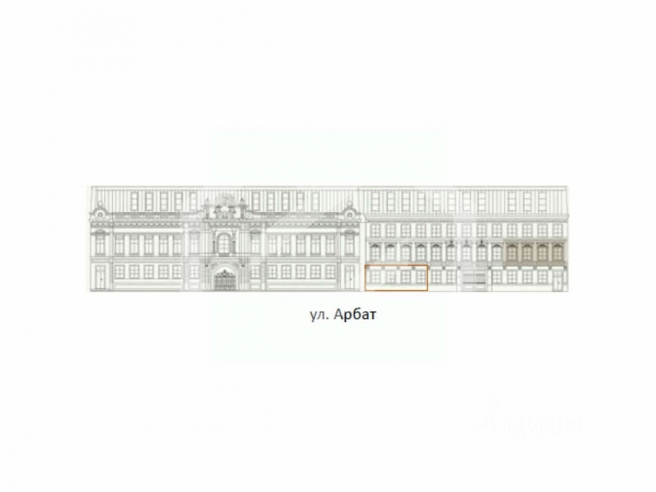 Продажа торгового помещения улица Арбат,  д. 39