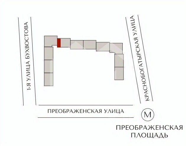 Продажа торгового помещения Бухвостова 1-я ул,  д. 2,  к. 3